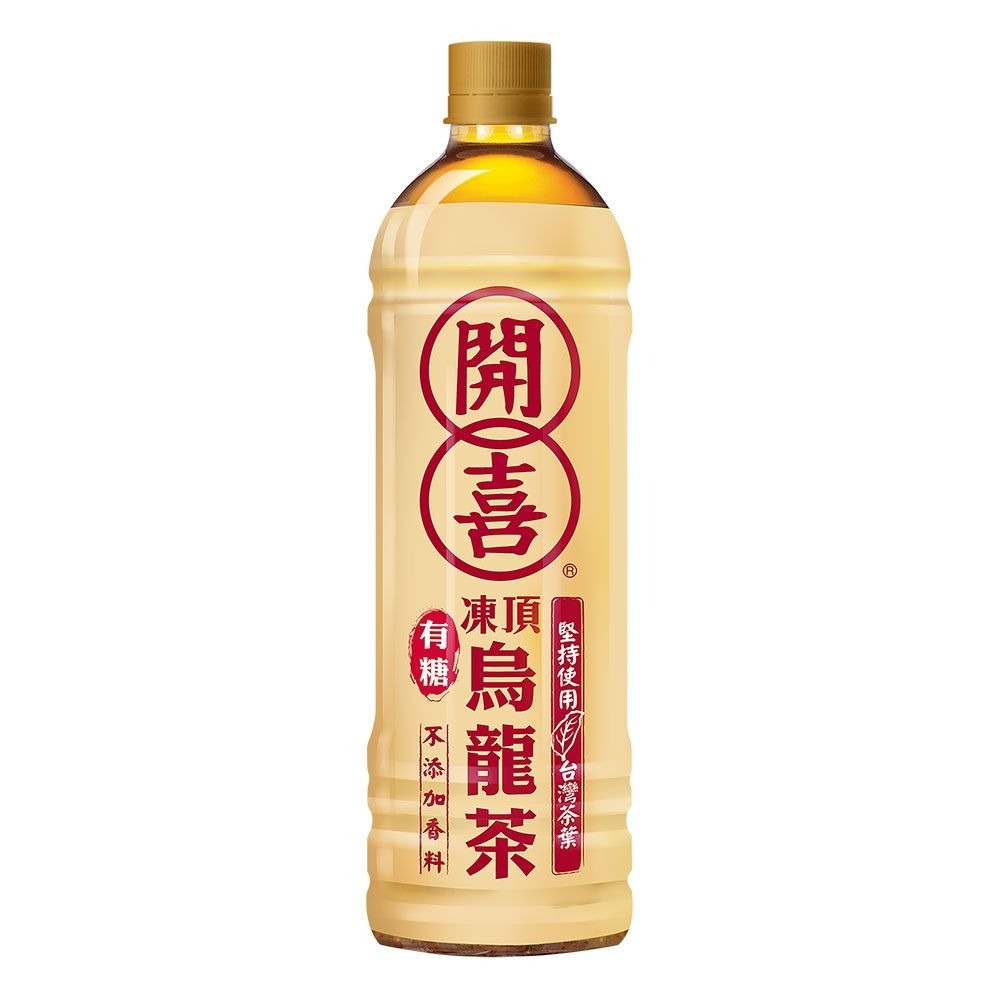 【德記洋行旗艦館】開喜-凍頂烏龍茶有糖款 575mlX24入/箱-細節圖2