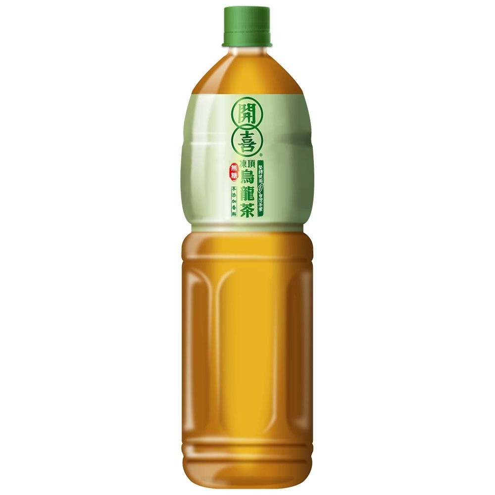 【德記洋行旗艦館】開喜 凍頂烏龍茶無糖款 1500mlX12瓶/箱-細節圖2