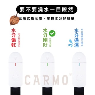 CARMO土壤濕度檢測計 檢測儀｜水分測定儀｜濕度試檢測儀｜多肉植物｜花草適用-細節圖2