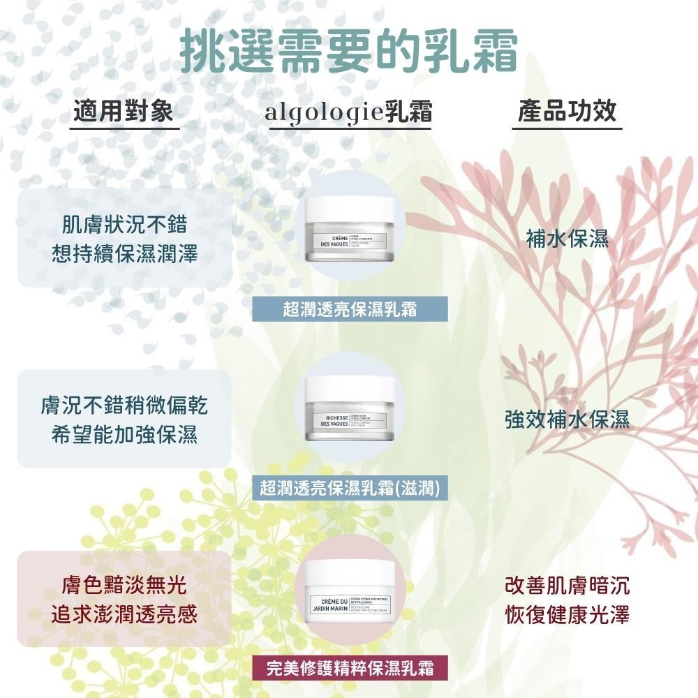 【algologie】超潤透亮保濕乳霜 50ml｜iGLAMOUR 愛 迷人-細節圖4