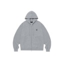 STAY FRESH正韓代購🇰🇷wooalong 小標刺繡 logo 雙拉鏈 帽子外套hoodie-規格圖10