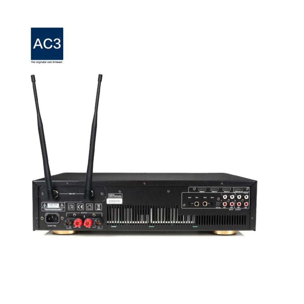 KTV 擴大機 劇院擴大器 HDMI擴大器 三合一擴大器 功放機 麥克風 混音器 卡啦OK 雙聲道 APP  藍芽-細節圖3