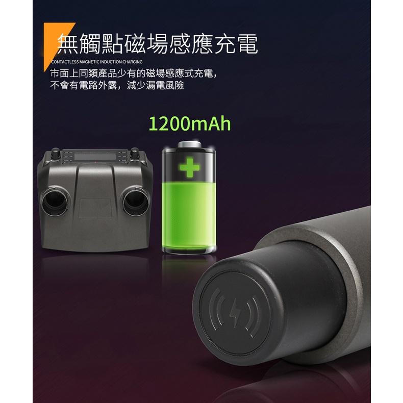 KTV 卡拉OK 唱歌 麥克風組 麥克風 一拖二 無線充電 無線 UHF段 高保真 防干擾 多通道 演講 舞台活動-細節圖4