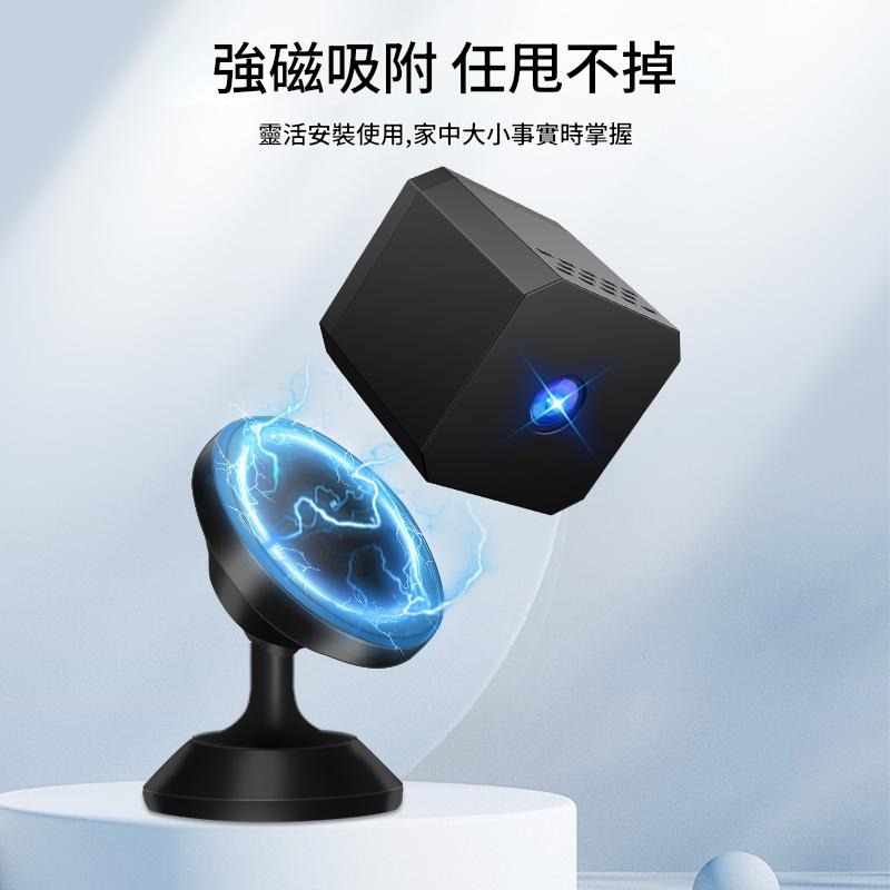 台灣出貨 免運 微型攝影機 高清 夜市 紅外線 移動偵測 即時警報 插卡 可壁掛-細節圖2