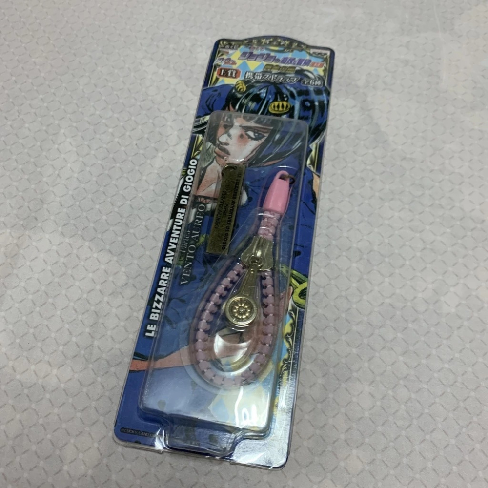 【全新現貨/日版絕版品/JOJO一番賞】擬音吊飾【JoJo的奇妙冒險 黃金之風】喬魯諾／布加拉提／納蘭迦／迪亞波羅多比歐-細節圖4