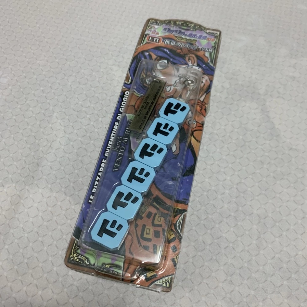 【全新現貨/日版絕版品/JOJO一番賞】擬音吊飾【JoJo的奇妙冒險 黃金之風】喬魯諾／布加拉提／納蘭迦／迪亞波羅多比歐-規格圖6