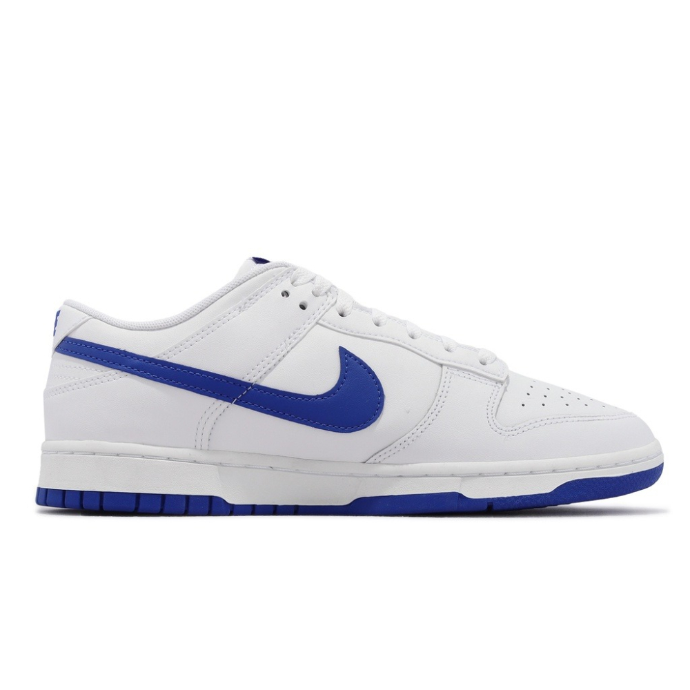 Nike Dunk Low White Hyper Royal 白 藍 男女鞋 休閒鞋 DV0831-104-細節圖2