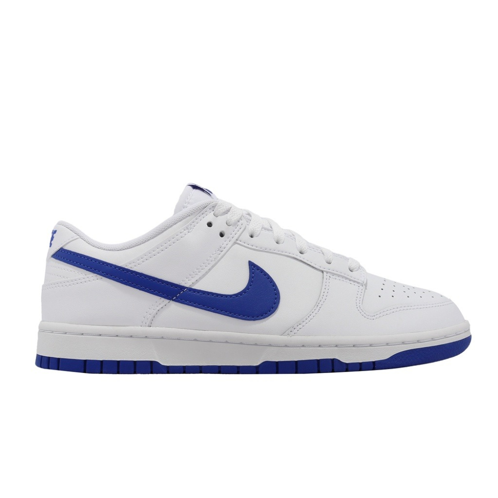 Nike Dunk Low White Hyper Royal 白 藍 男女鞋 休閒鞋 DV0831-104-細節圖3