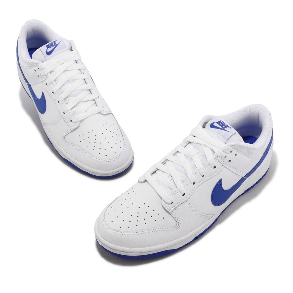 Nike Dunk Low White Hyper Royal 白 藍 男女鞋 休閒鞋 DV0831-104-細節圖5