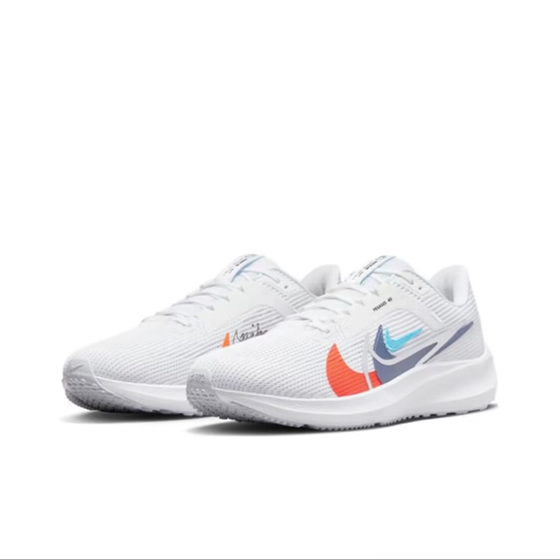 Nike 慢跑鞋 Air Zoom Pegasus 40 男款 女鞋 白彩 黑白 白銀 飛馬 編織 耐吉 跑步鞋 運動鞋-細節圖2