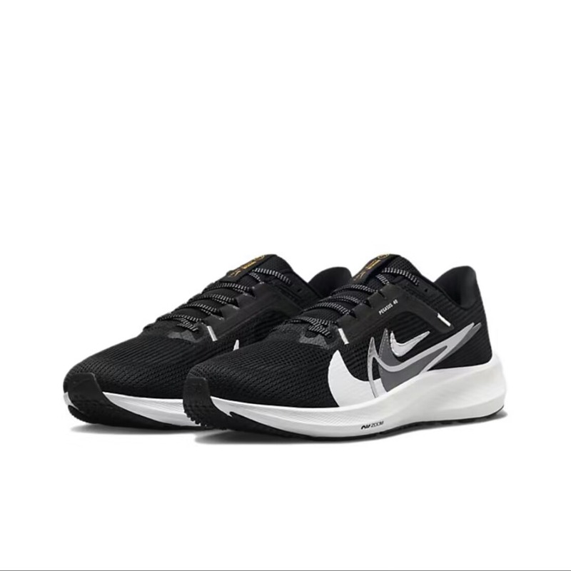Nike 慢跑鞋 Air Zoom Pegasus 40 男款 女鞋 白彩 黑白 白銀 飛馬 編織 耐吉 跑步鞋 運動鞋-細節圖4