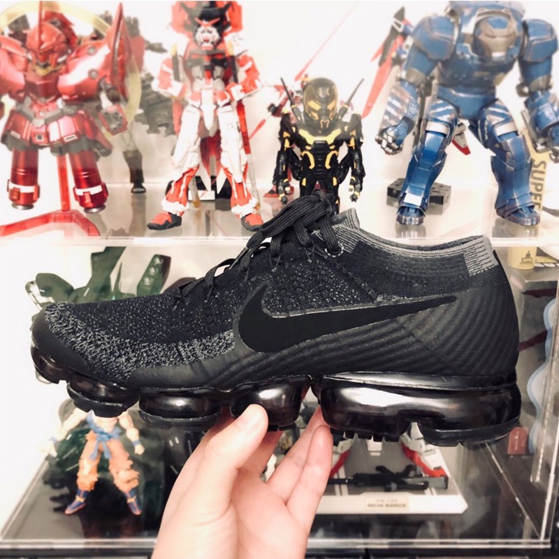 Nike 慢跑鞋 Air VaporMax Flyknit 2.0 黑武士 白色 耐吉 男鞋 女鞋 跑步鞋 氣墊 運動鞋-細節圖2