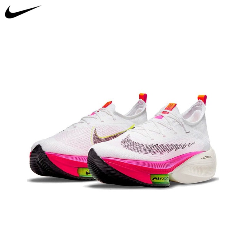 Nike 慢跑鞋Air Zoom Alphafly Next% 男鞋女鞋黑綠白粉耐吉氣墊鞋競速