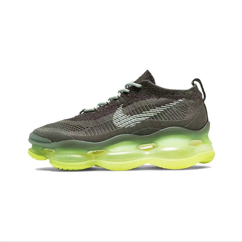 Nike Air Max Scorpion Flyknit 男鞋 女鞋 米白黃 黑紫 耐吉 增高 慢跑鞋 氣墊鞋 運動鞋-細節圖9