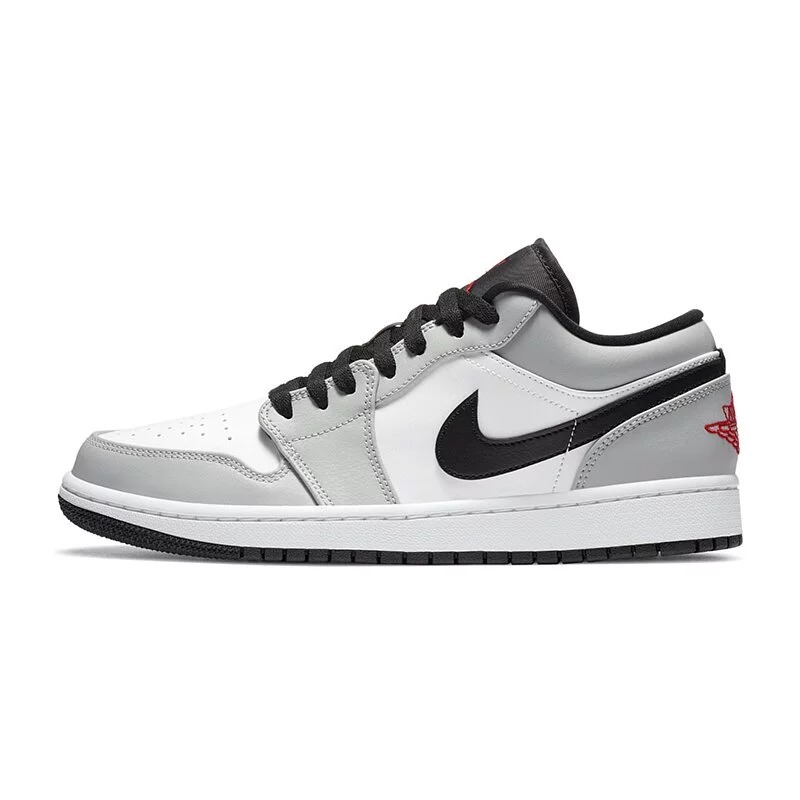 Air Jordan 1Low ＂Light Smoke Grey＂ 煙灰 男鞋 553558-030-細節圖2