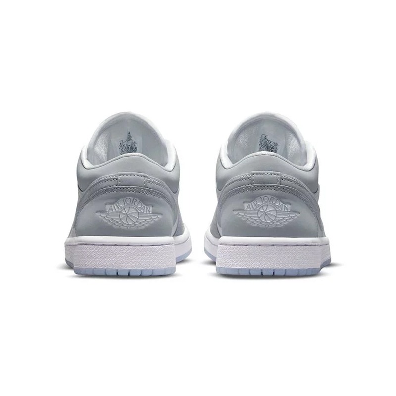 Air Jordan 1 Low W Wolf Grey White 灰白男女款DC0774-105 - Trendy shoes