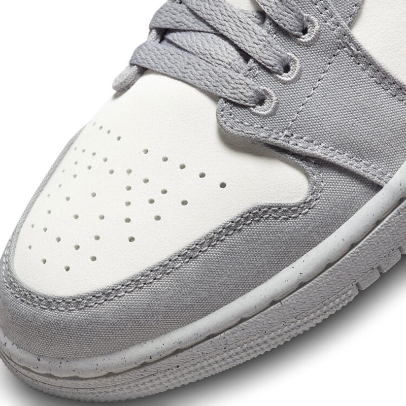 Air Jordan 1 休閒鞋 Low SE Light Steel Grey 輕鋼灰 女鞋 DV0426-012-細節圖6