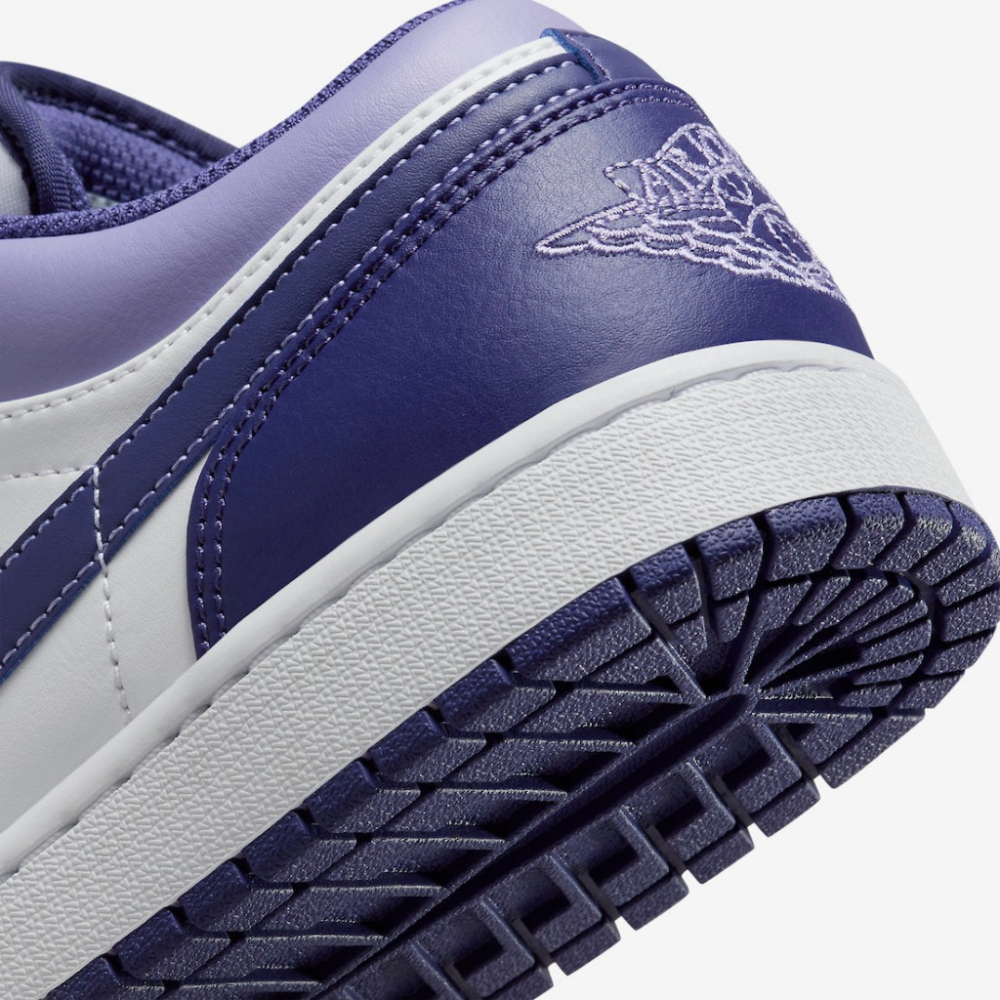 AIR JORDAN 1 LOW ＂ S ky J Purple ＂ 白紫 男鞋 553558-515-細節圖8