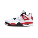 Air Jordan 4 GS ＂ Red Cement ＂ 白紅 大童 女鞋 408452-161-規格圖5