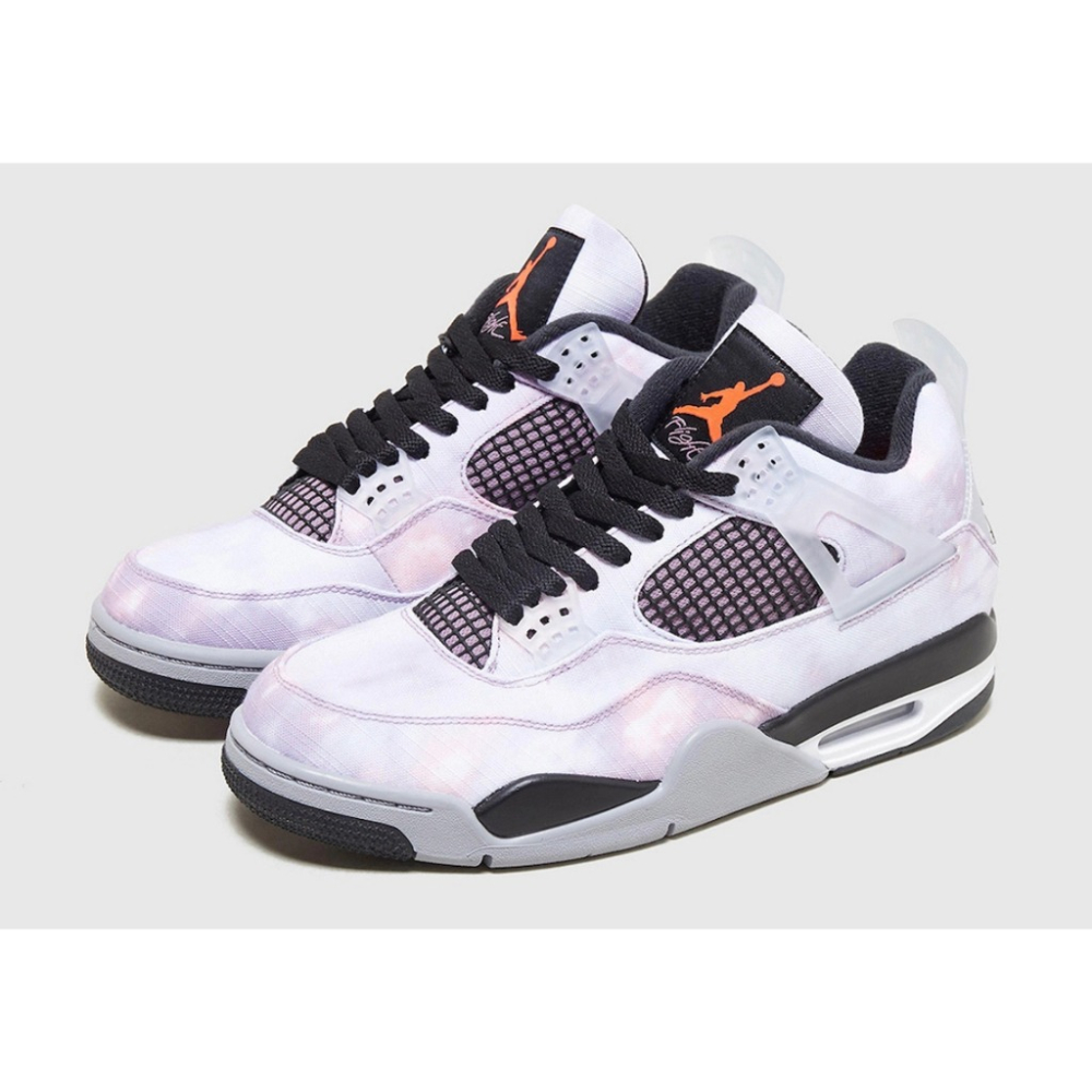 Air Jordan 4 休閒鞋 ＂ Amethyst Wave ＂ 紮染 星空 男款 DH7138-506-細節圖3