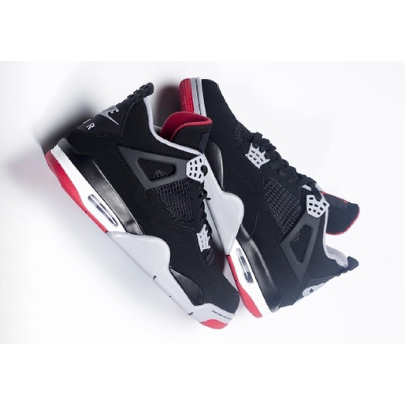 Nike Air Jordan 4 Bred 黑紅 飛人復刻 2019 308497-060-細節圖7