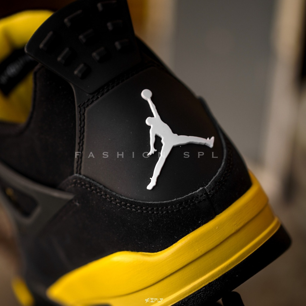 Air Jordan 4 Retro Thunder 黑黃雷神 DH6927-017 186-細節圖5