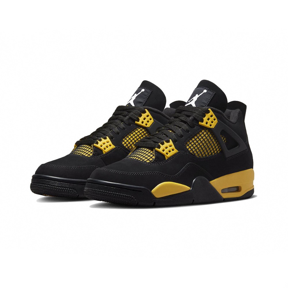 Air Jordan 4 Retro Thunder 黑黃雷神 DH6927-017 186-細節圖7