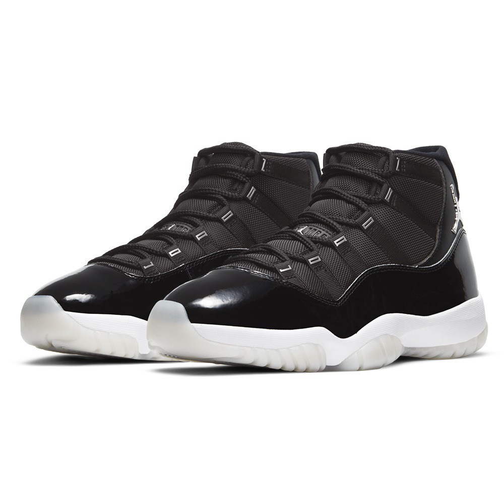 NIKE AIR JORDAN 11 RETRO JUBILEE 25TH 黑銀 CT8012-011-細節圖3