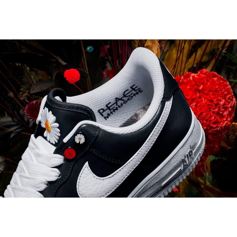 NIKE X GD PEACEMINUSONE AIR FORCE 1 黑白 AQ3692-001-細節圖2