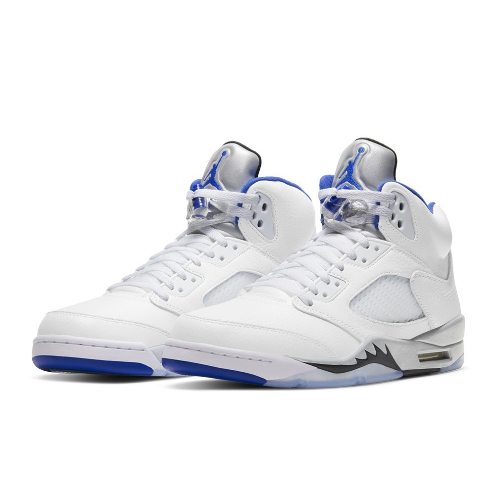 NIKE AIR JORDAN 5 RETRO STEALTH 白灰藍 DD0587-140-細節圖3