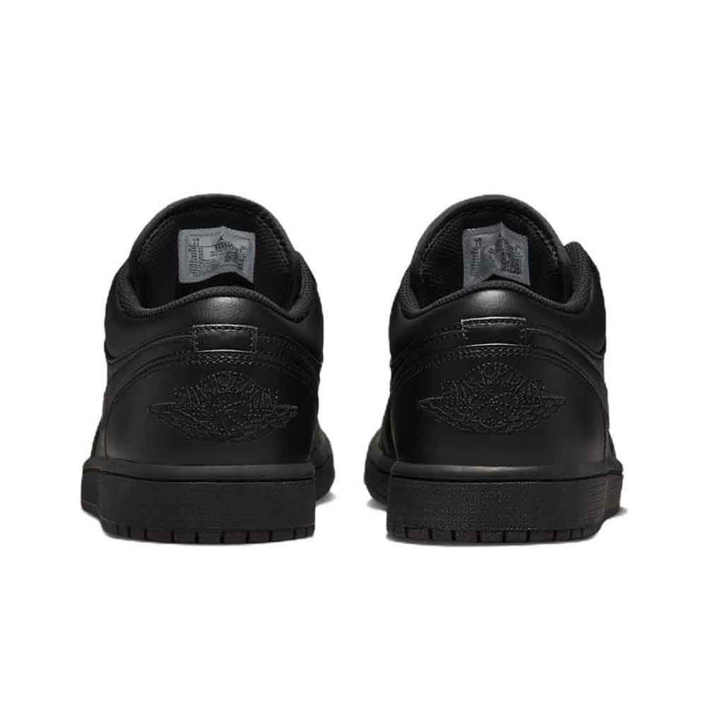 Nike Air Jordan 1 Low Triple Black 全黑 男女款 553558-093-細節圖6