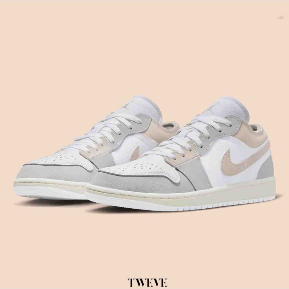 Air Jordan 1 Low Craft Tech Grey 男女款 DN1635-002-細節圖3