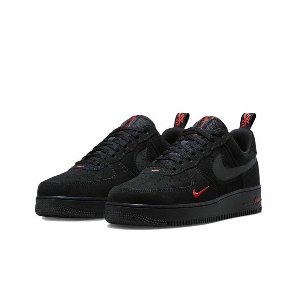 Nike Air Force 1 Low Multi-Swoosh 黑 小紅勾 DZ4514-001-細節圖2