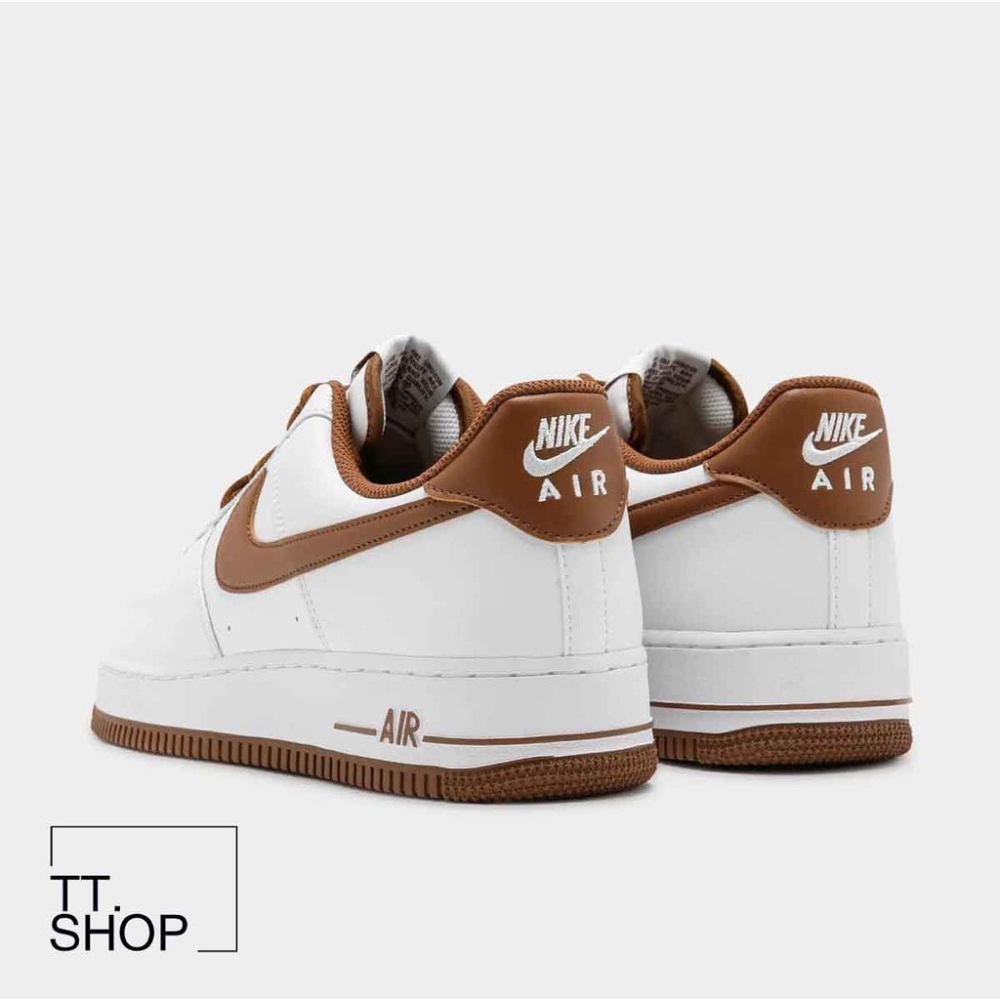 Nike Air Force 1 07 Low Pecan 白棕 摩卡 巧克力 DH7561-100-細節圖4