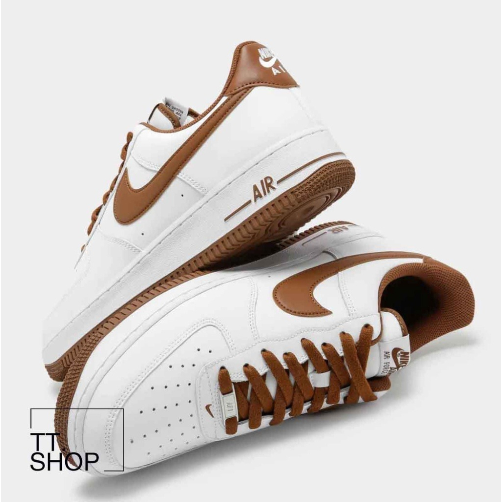 Nike Air Force 1 07 Low Pecan 白棕 摩卡 巧克力 DH7561-100-細節圖5