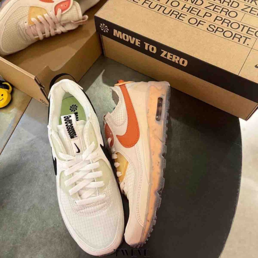 Nike Air Max 90 Terrascape 米白 米橙 男女款 DH2973-200 DH2973-100-細節圖3