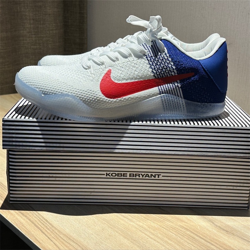 Kobe 11 Elite Low USA 科比11代 夢之隊 美國隊 男子實戰籃球鞋 822675-184-細節圖4