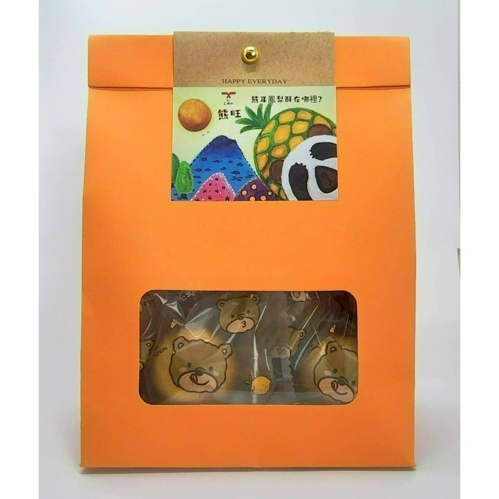 熊旺-熊耳鳯梨酥（10入）-細節圖3