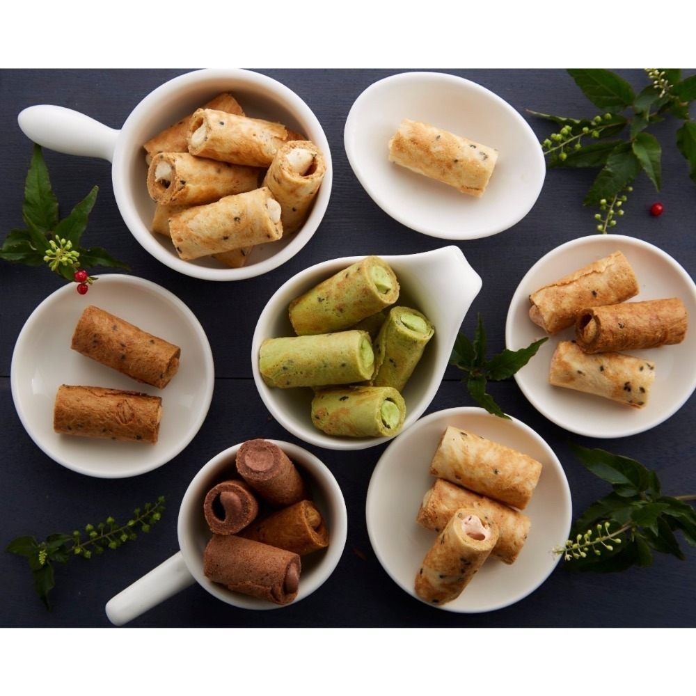 一口糖心牛軋蛋捲夾鏈立袋-抹茶-細節圖2