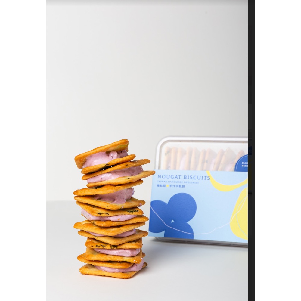 好樂農莊 台灣藍莓 國產藍莓 藍莓牛軋餅-細節圖2