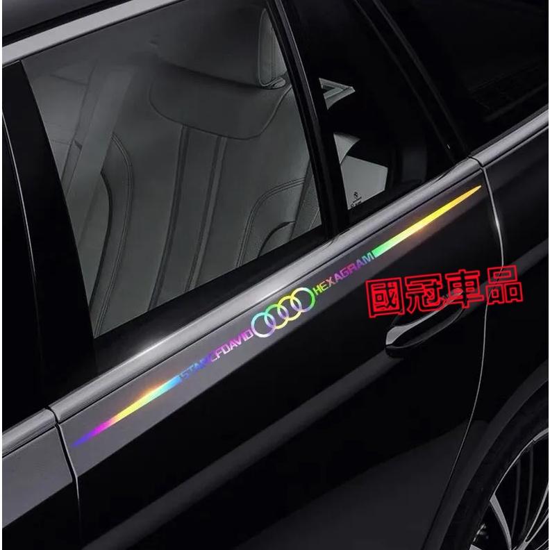 汽車反光鐳射車貼 遮擋劃痕裝飾貼紙 創意個性改裝外觀 車身拉花文字貼紙 個性車身劃痕貼 貼紙 改裝 豐田本田日產福特福斯-細節圖6