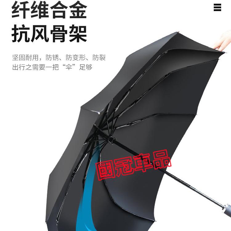 斯柯達雨傘 自動雨傘 車用折疊雨傘 遮陽傘 OCtavia YEti SUperb KODIAQ Fabia KAROQ-細節圖6