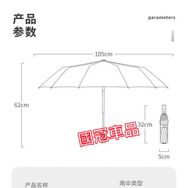 斯柯達雨傘 自動雨傘 車用折疊雨傘 遮陽傘 OCtavia YEti SUperb KODIAQ Fabia KAROQ-細節圖9
