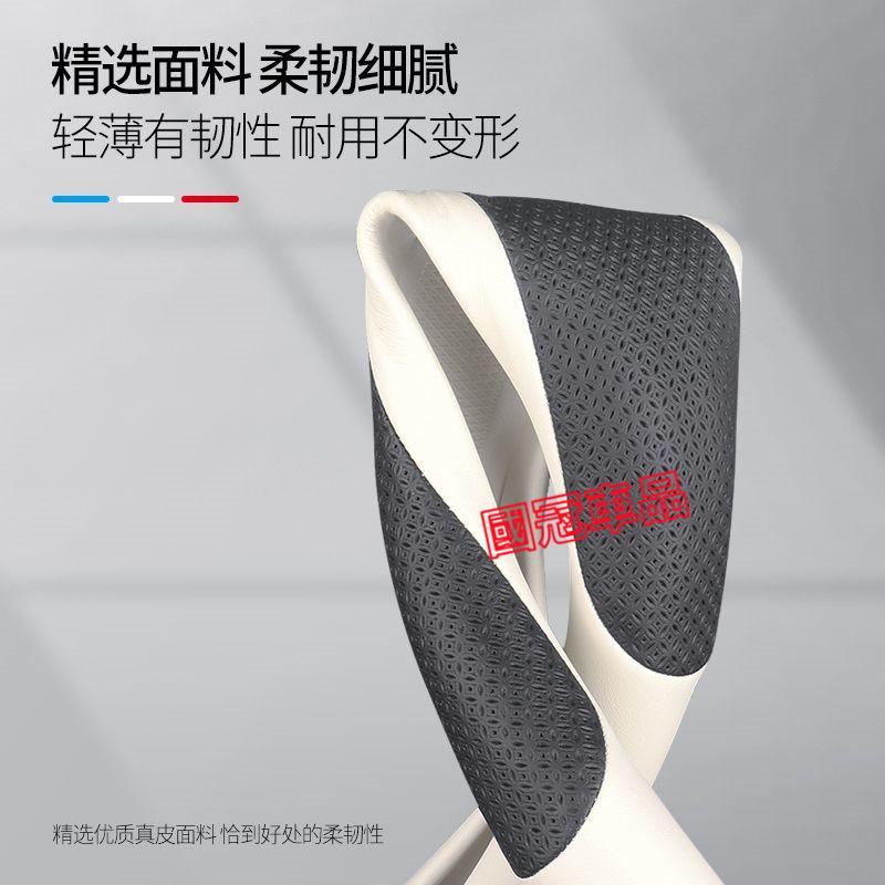 路華方向盤套 碳纖紋真皮翻毛皮把套 RangeRover Evoque Sport Freelander Discove-細節圖3