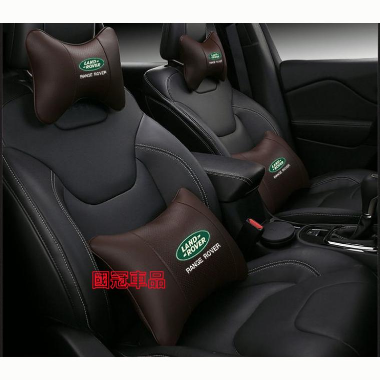 路華頭枕腰靠墊 護頸枕 專屬車標 RangeRover Evoque Sport Freelander 四季通用靠枕-細節圖5