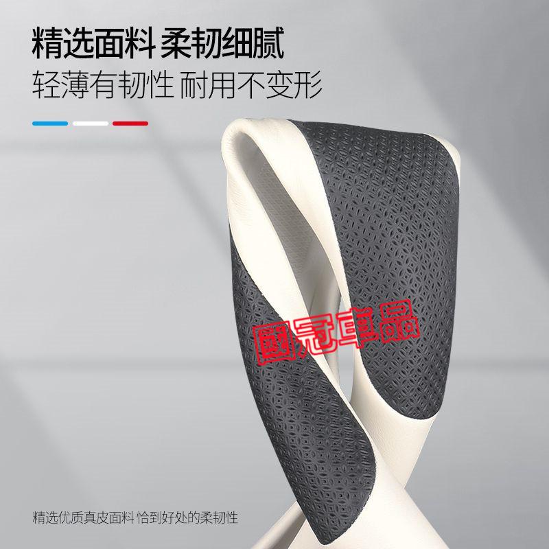 福特方向盤套 碳纖紋真皮翻毛皮把套 Focus Mondeo Kuga FIesta ECoSport EScape-細節圖4