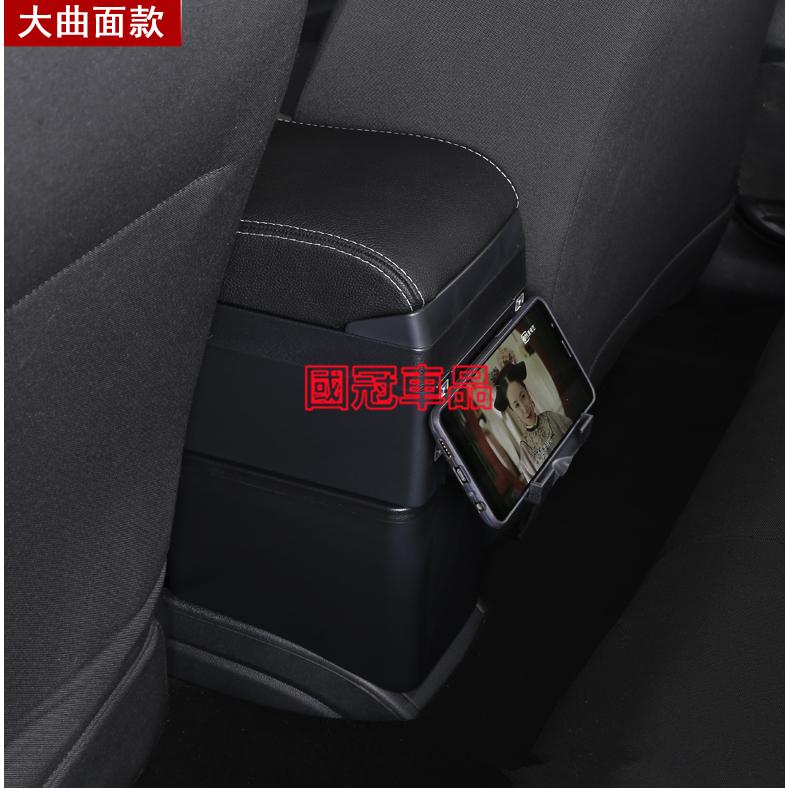 福特 Ford ECOSPORT 專用 中央扶手 扶手箱免打孔 雙層置物空間 升高 置杯 杯架 功能-細節圖4