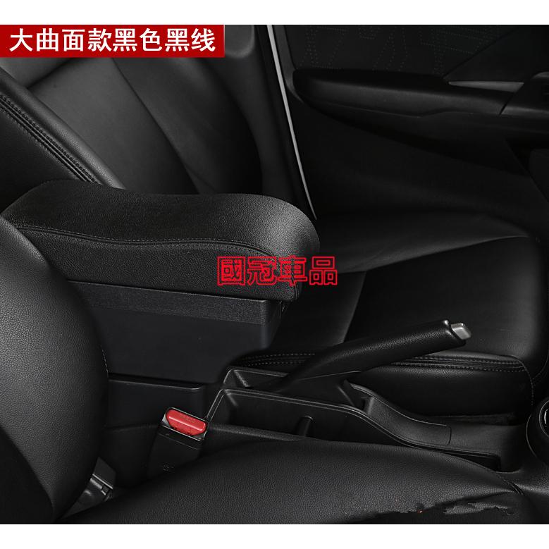 福特 Ford ECOSPORT 專用 中央扶手 扶手箱免打孔 雙層置物空間 升高 置杯 杯架 功能-細節圖5