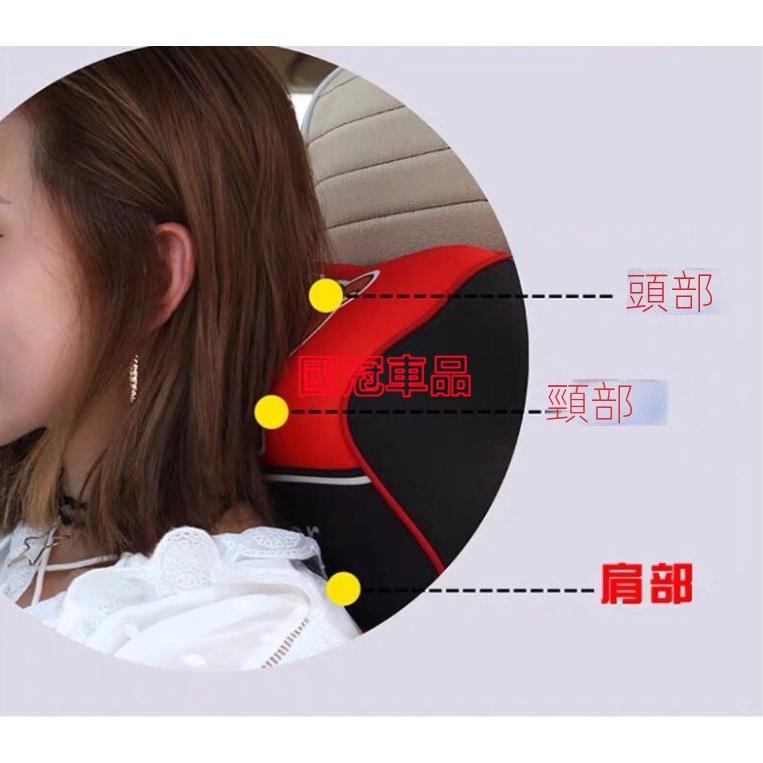米奇汽車通用頭枕 卡通頭枕 記憶棉頭枕 腰靠 腰枕 透氣 適用於豐田本田日產馬自達福特福斯現代寶馬奧迪富豪凌志三菱賓士-細節圖5