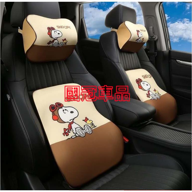 米奇汽車通用頭枕 卡通頭枕 記憶棉頭枕 腰靠 腰枕 透氣 適用於豐田本田日產馬自達福特福斯現代寶馬奧迪富豪凌志三菱賓士-細節圖8